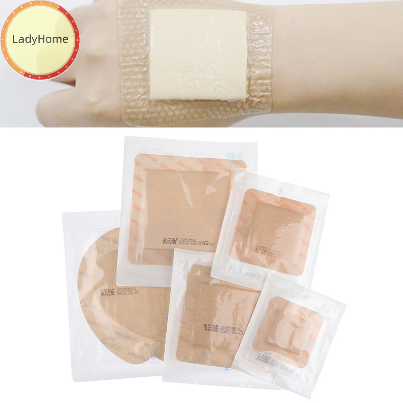 LadyHome Silicone Gel Wound Dressing Adhesive For Bedsores Pressure Sores Sticker sg Shopee