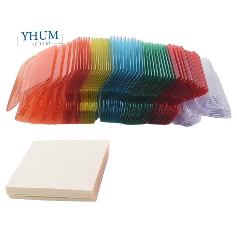 60 Pcs 2 Inch Hanging Folder Tabs and 120 Grids Inserts for Quick ...