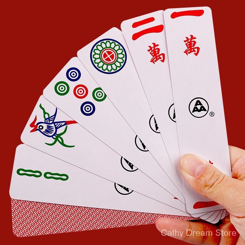 Card Mahjong108Zhang New Paper Mahjong Household Old-Fashioned Long ...