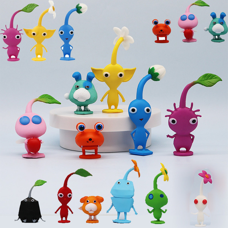 Pikmin Action Figure Model PIKMIN Game Figures Decoration Doll Model ...