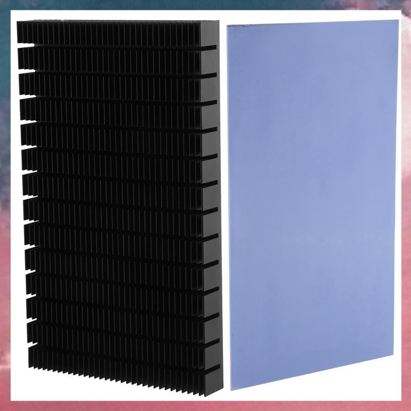 DIY Aluminum Radiator for RTX 3080 3090 Graphics Card Backside VRAM ...