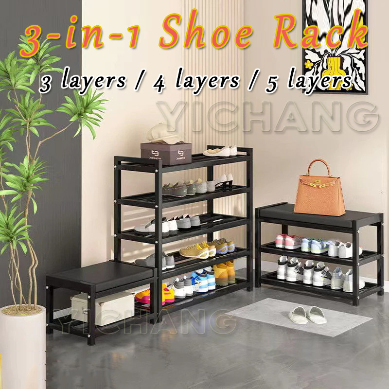 YICHANG Shoe Rack With Seat Shoe Rack Cabinet Shoe Rack Shoe Metal Shoe ...