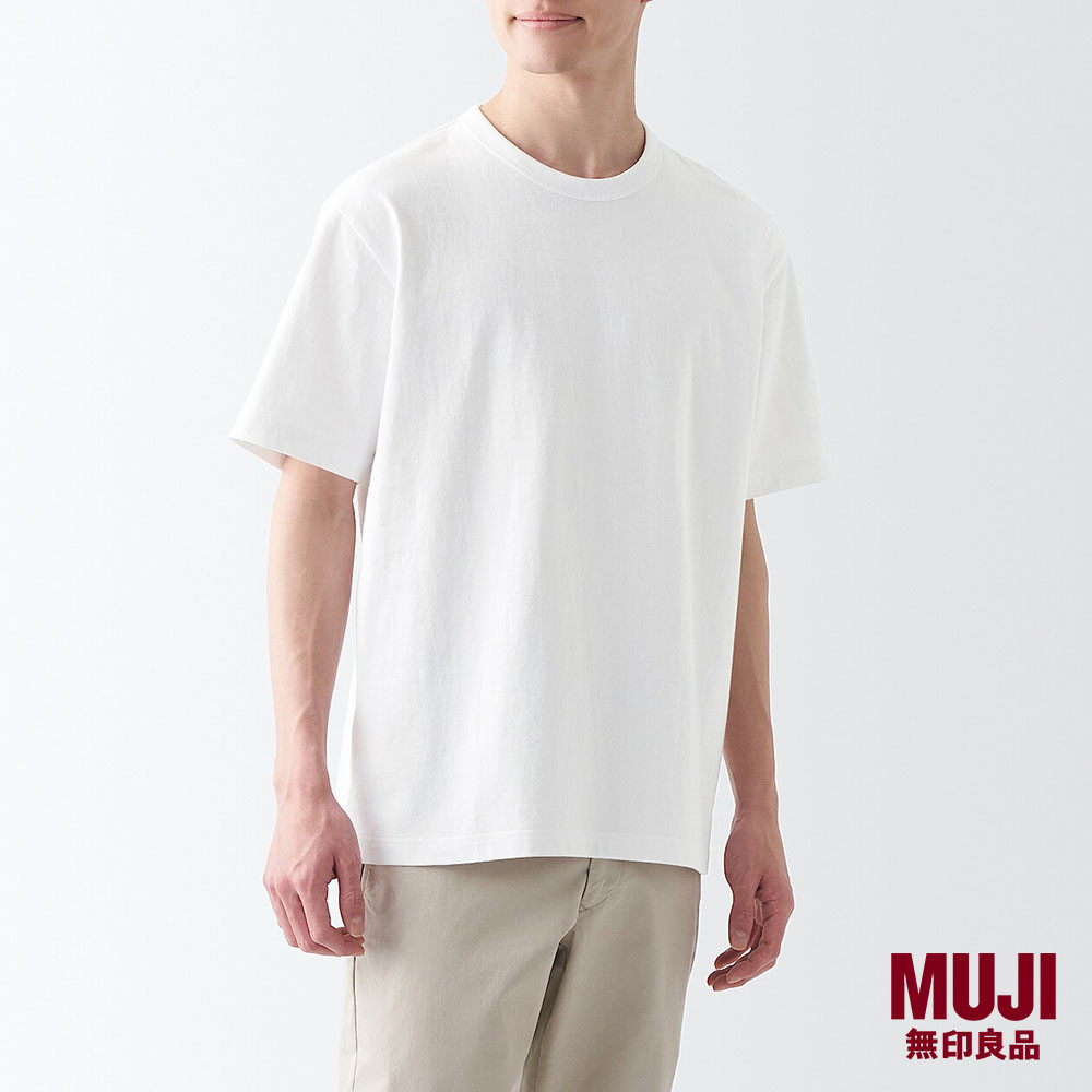 MUJI Men Heavy Weight Jersey T-shirt