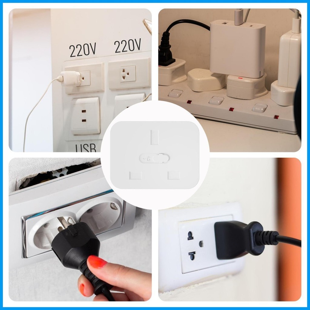 Outlet Plug Covers UK Child Safety Plug Caps Electric Shock Guard