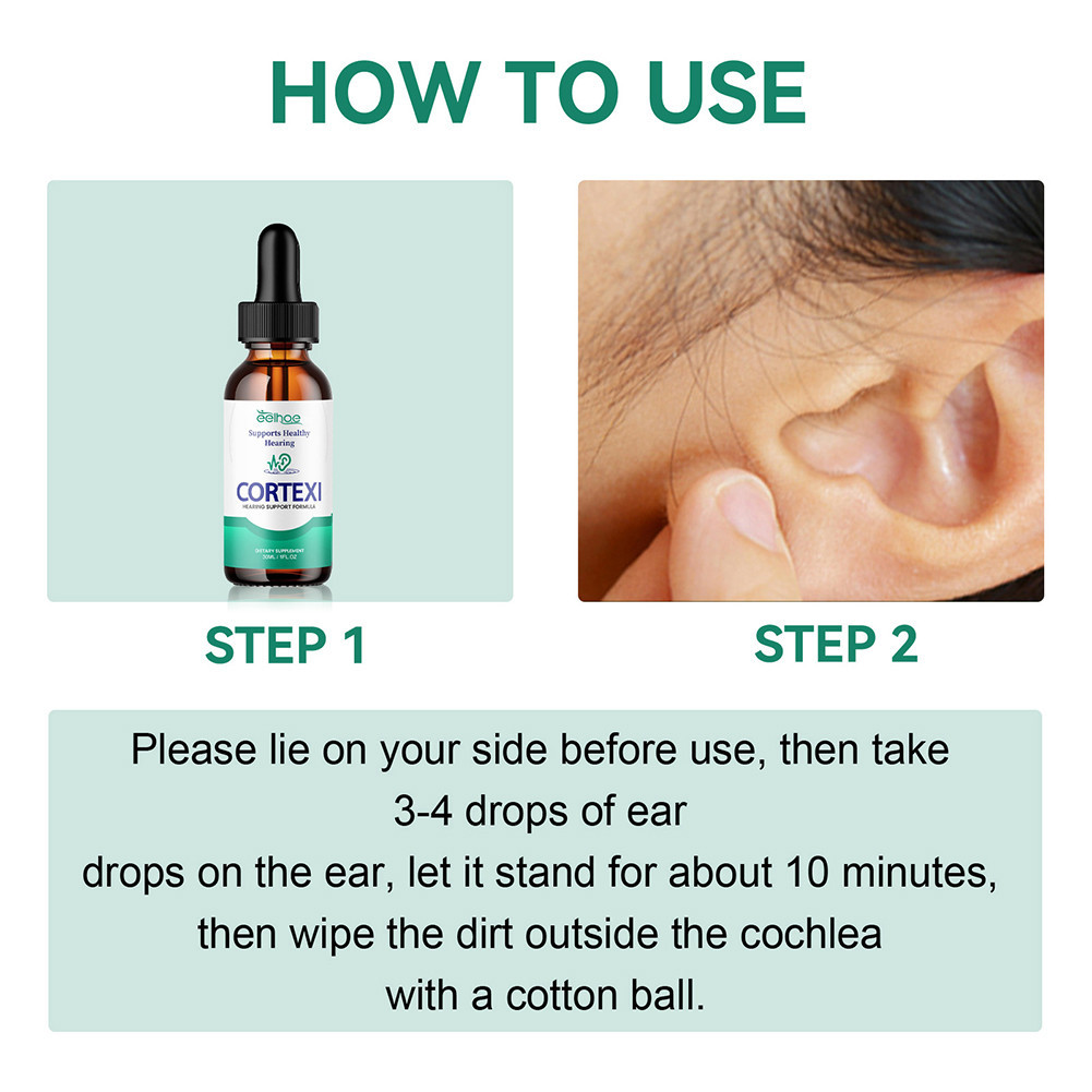30 Ml Ear Drop Ear Wax Removal Oil & Cleaner Improve Hearing Pain ...