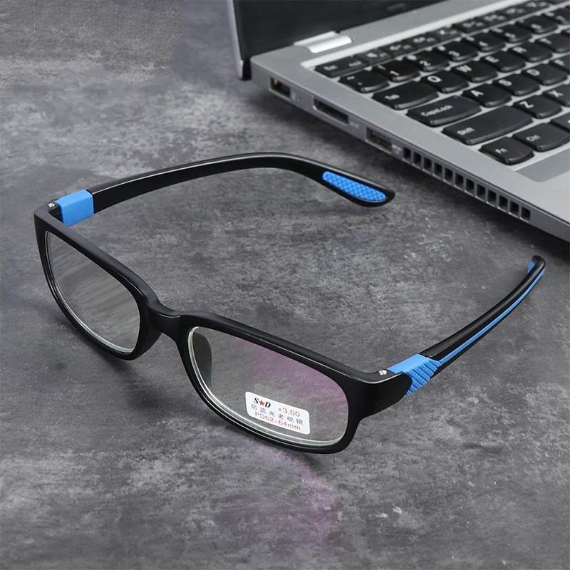 Ready Stock Two-Color Frame Sports Anti-Blue Light Sunglasses Sports ...
