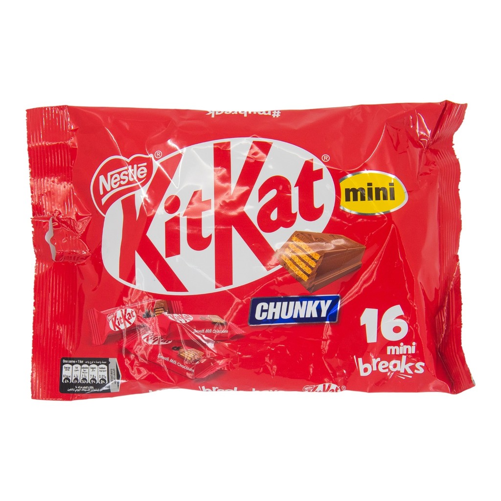 Kit Kat Chunky Mini, 250g | Shopee Singapore