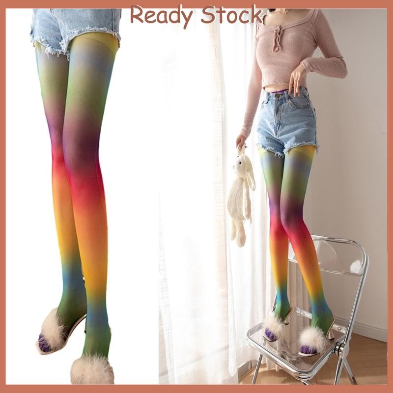 royal Sheer Tights Gradients Tights Waist Pantyhose Party Thigh ...