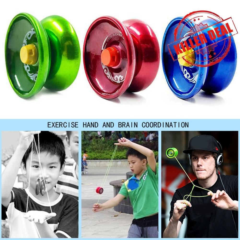 Metal YoYo Game Edition Yoyo Ball Aluminum Alloy Animation Educational