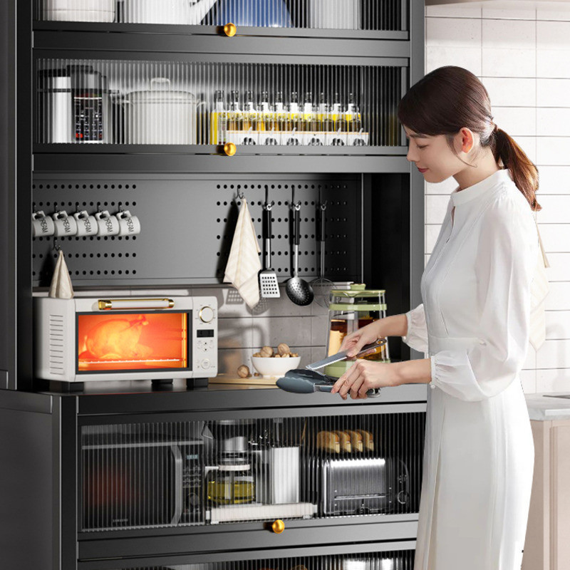 Kitchen Cabinet Multifunctional Kitchen Rack Home Storage Cabinet ...