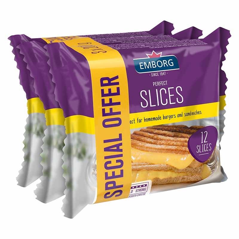 Emborg Perfect Slices 3s 600g | Shopee Singapore