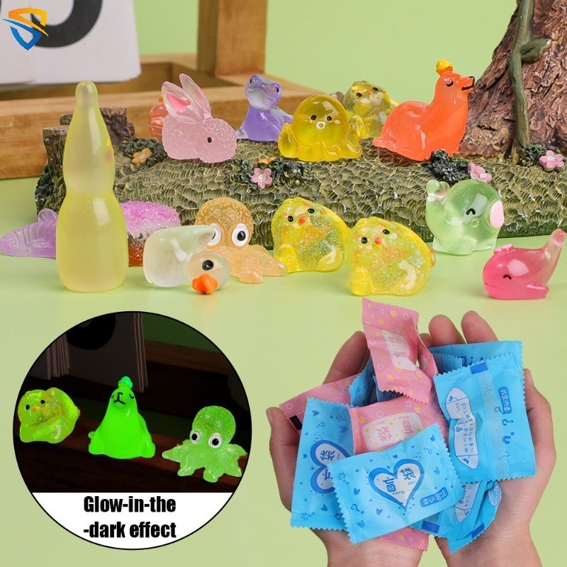 5Pcs Lucky Blind Bag Kawaii Simulation Animal Blind Box Toy Surprise ...