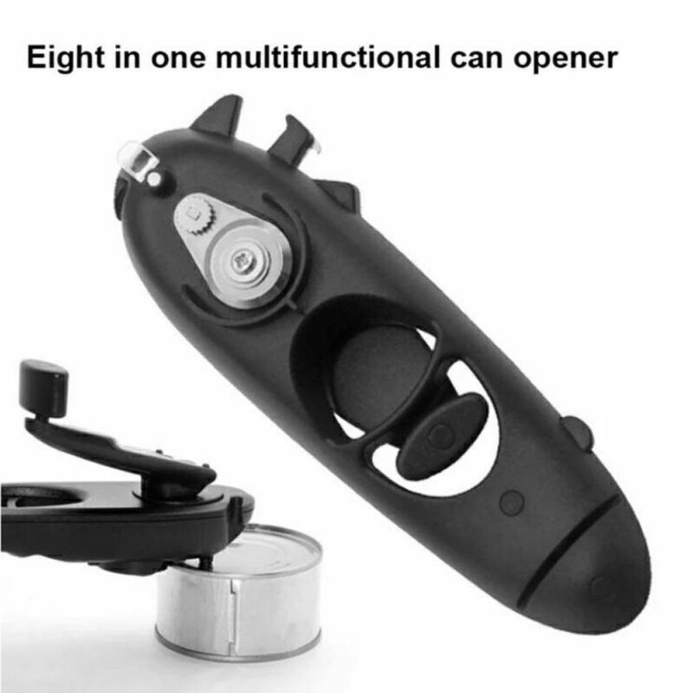 Commercial Easy Crank Can Opener Manual Heavy Duty Folding Crank Handle