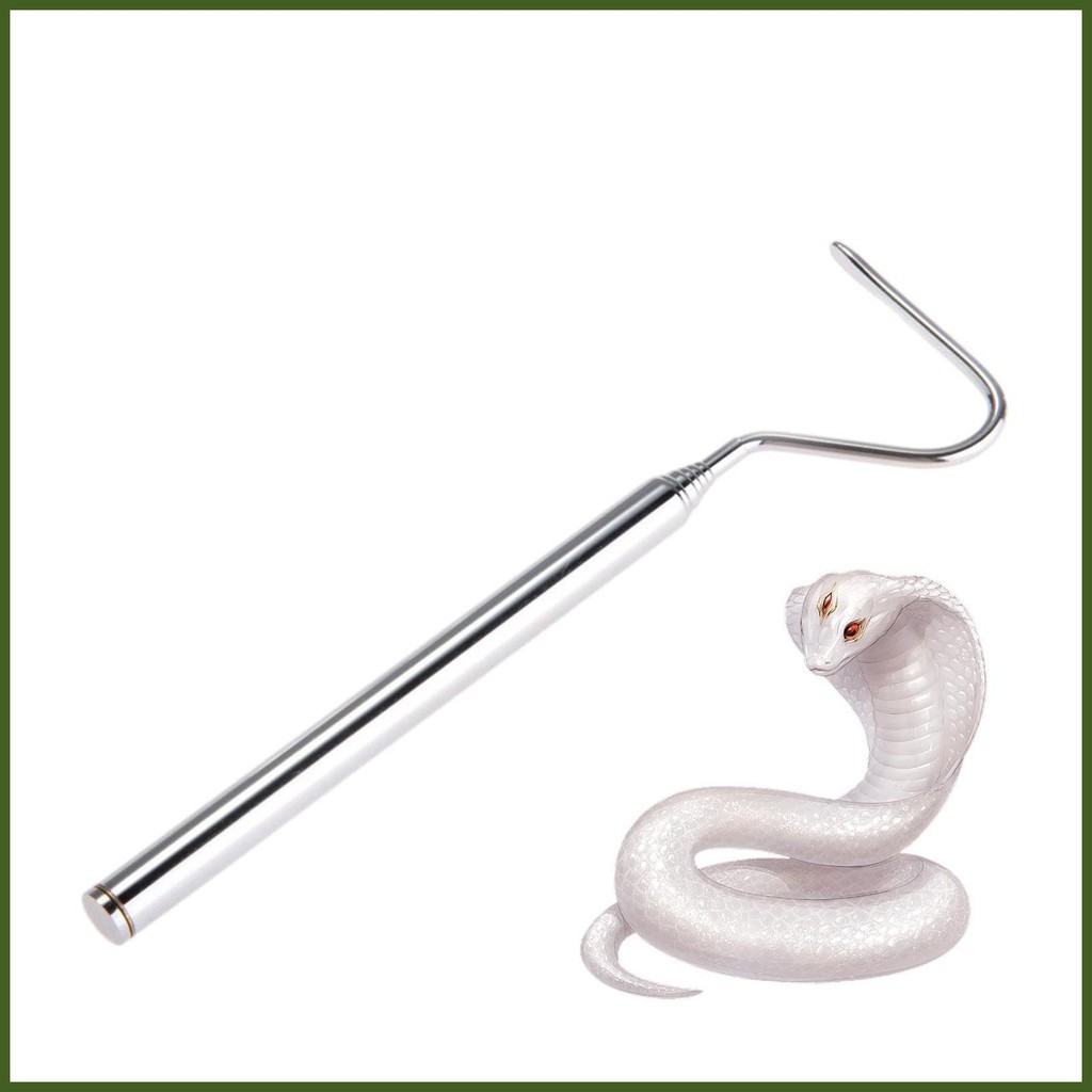 Snake Catcher Tool Telescopic Snake Tongs Snake Hook Snake Grabber ...
