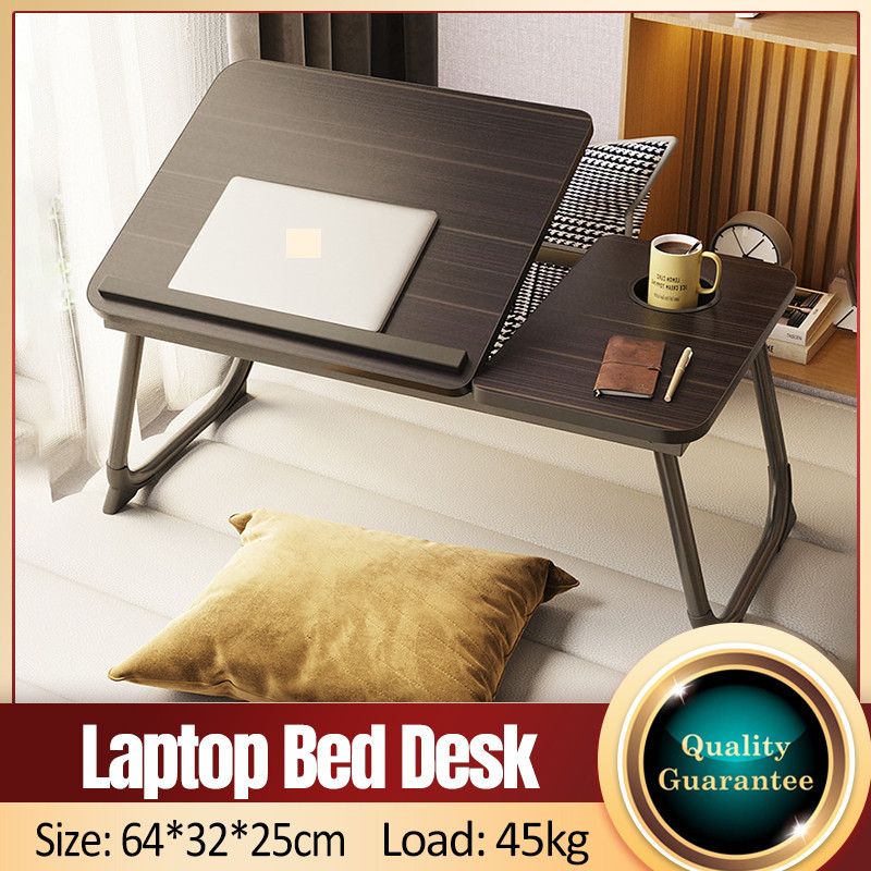 【SG Seller】Laptop Stand with 5 Adjustable Angles with Cup Holder for ...