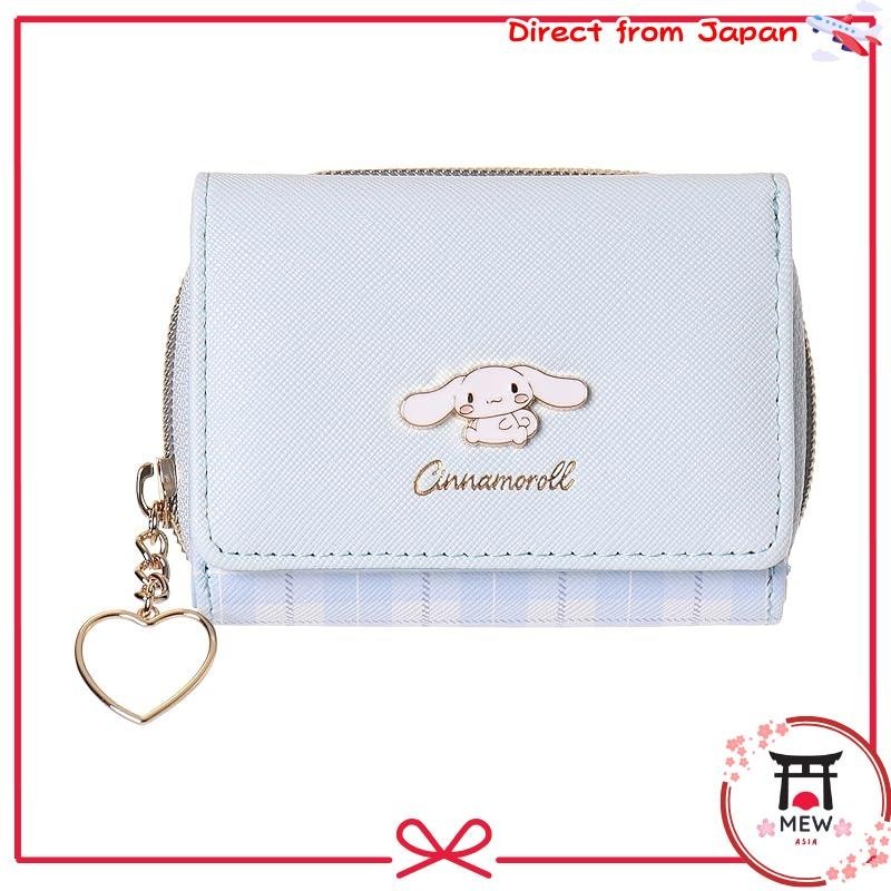 Axis Sanrio Synthetic Leather Trifold Mini Wallet with Zipper, Small ...