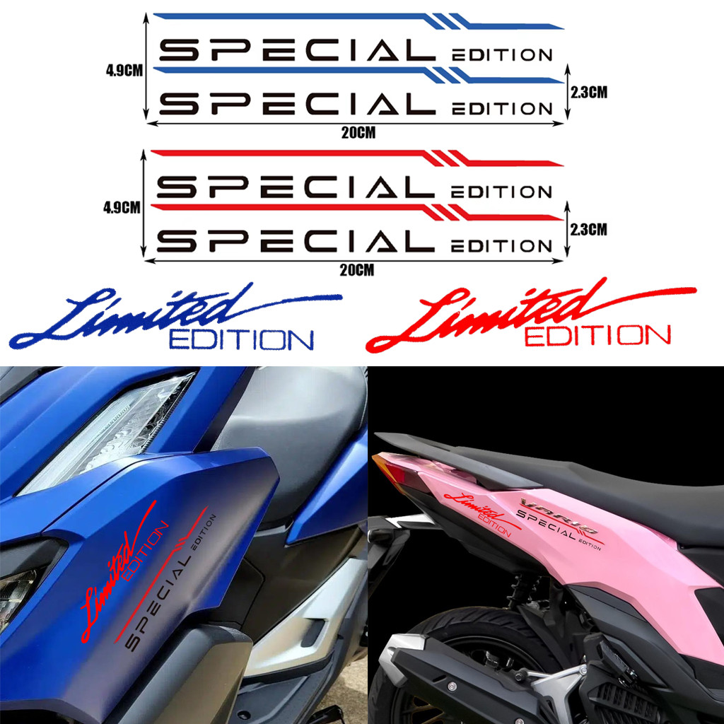 SPECIAL Reflective Sticker Motorbike fender/Front Windshield Decor ...