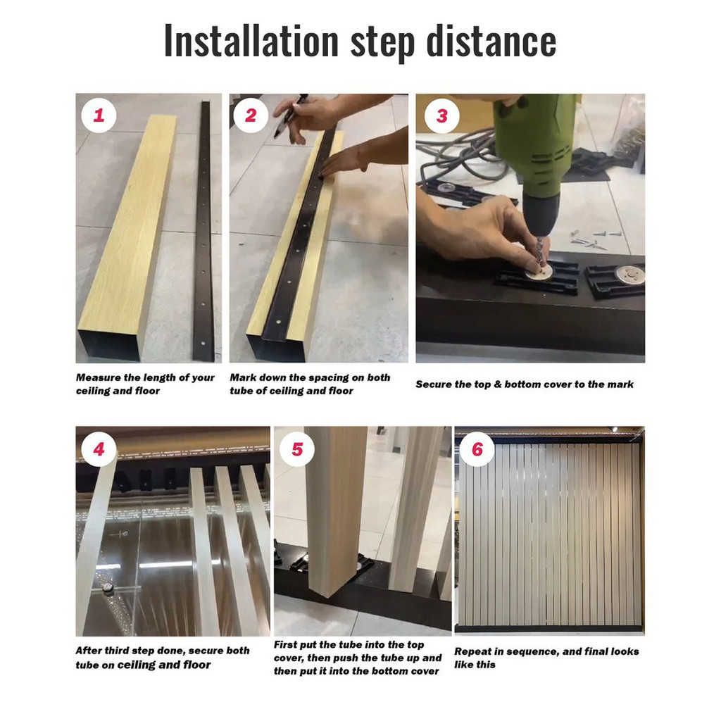 ⭐Rotate Partition divider ⭐ Ready Stock partition panel DIY divider ...