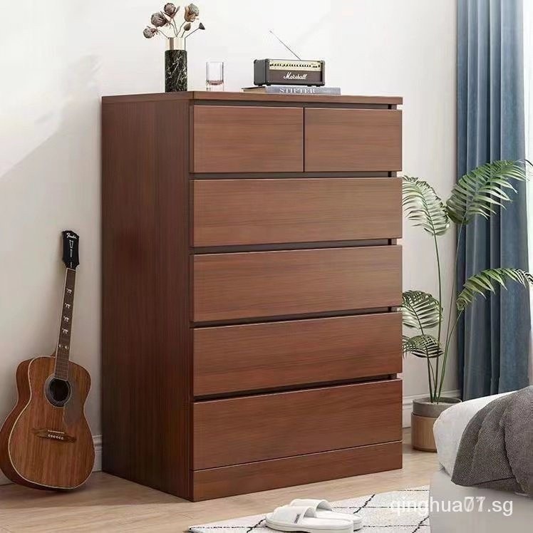 Chest Of Drawers Locker Simple Solid Wood Chest Of Drawers Home Cabinet ...