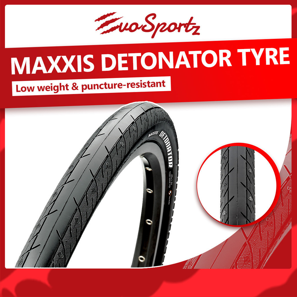 Maxxis Detonator Bike Tyre Maxxis Hybrid Bicycle Tires Shopee Singapore