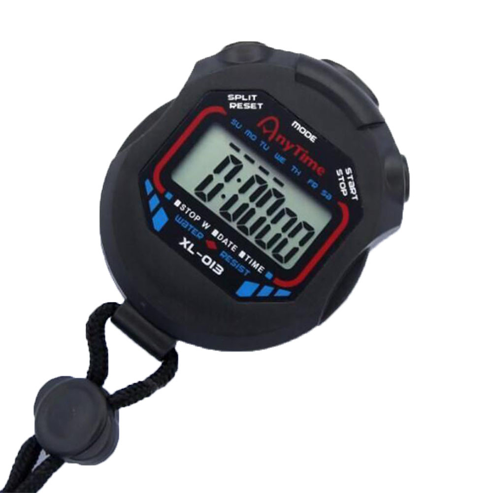 Multi-Function Electronic Stopwatch LCD Display for Fitness Coaches and ...