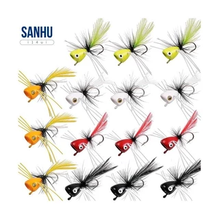4pcs Insect Fishing Lures Spinnerbait For Bass Trout Salmon