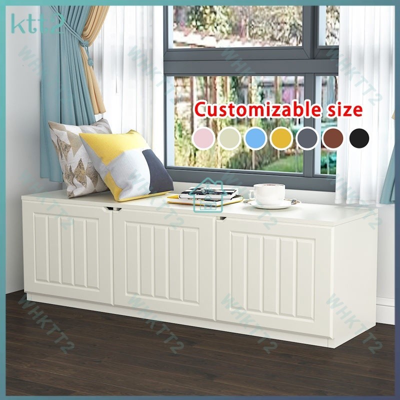 bay window storage custom combination window sill bedroom floor