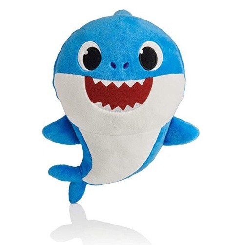 Baby Shark Plush LED Singing Toy Music Doll with English Song Mini LR44 Battery Operated Perfect Hearing Toy Shopee Singapore