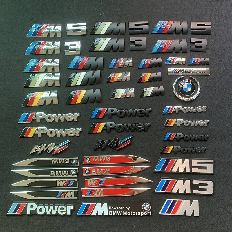 Bmw Bmw Metal Sticker New 3 Series 5 Series M3 M5 Metal Sticker ...