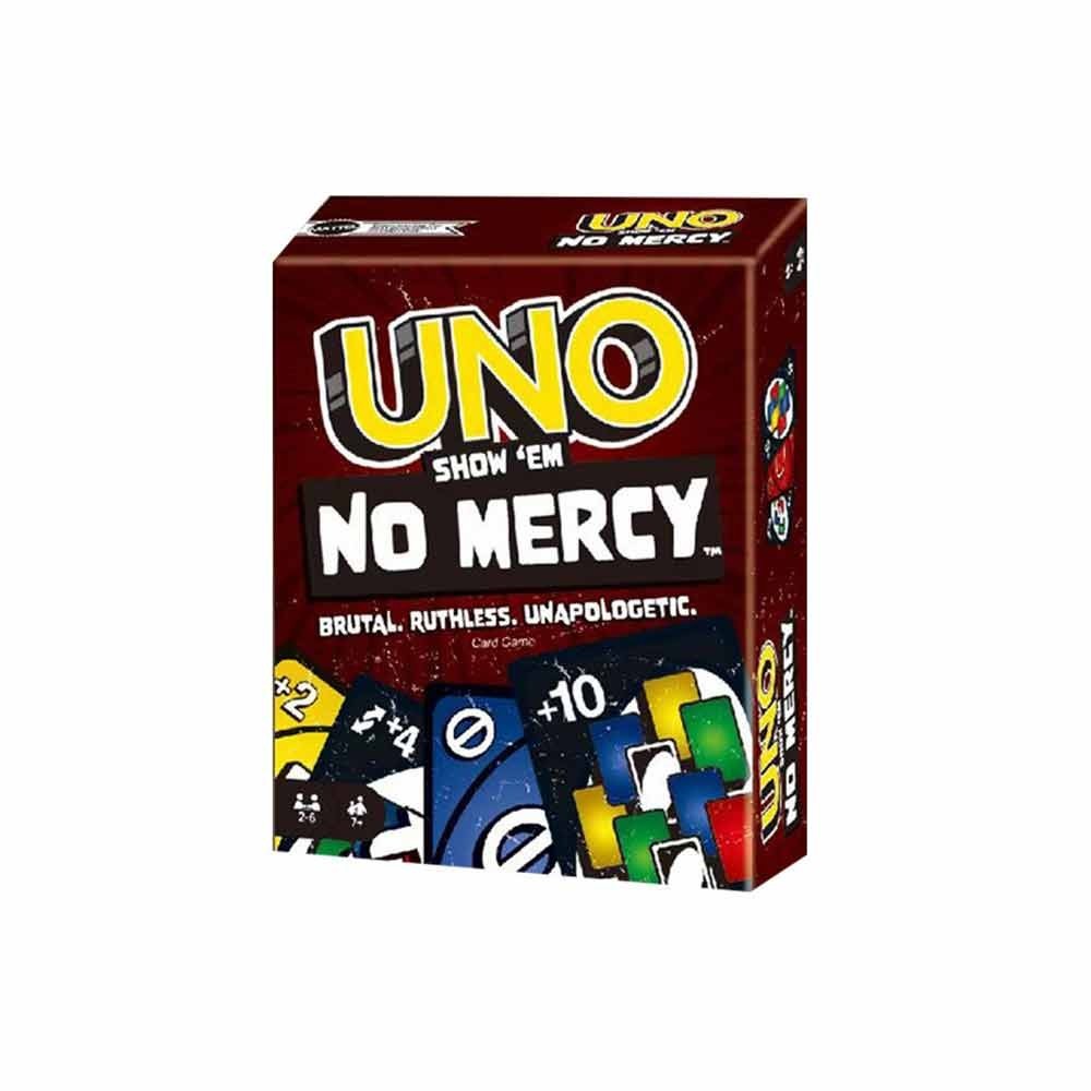 Uno Show Em No Mercy Card Game/UNO FLIP card game Multi Coloured ...