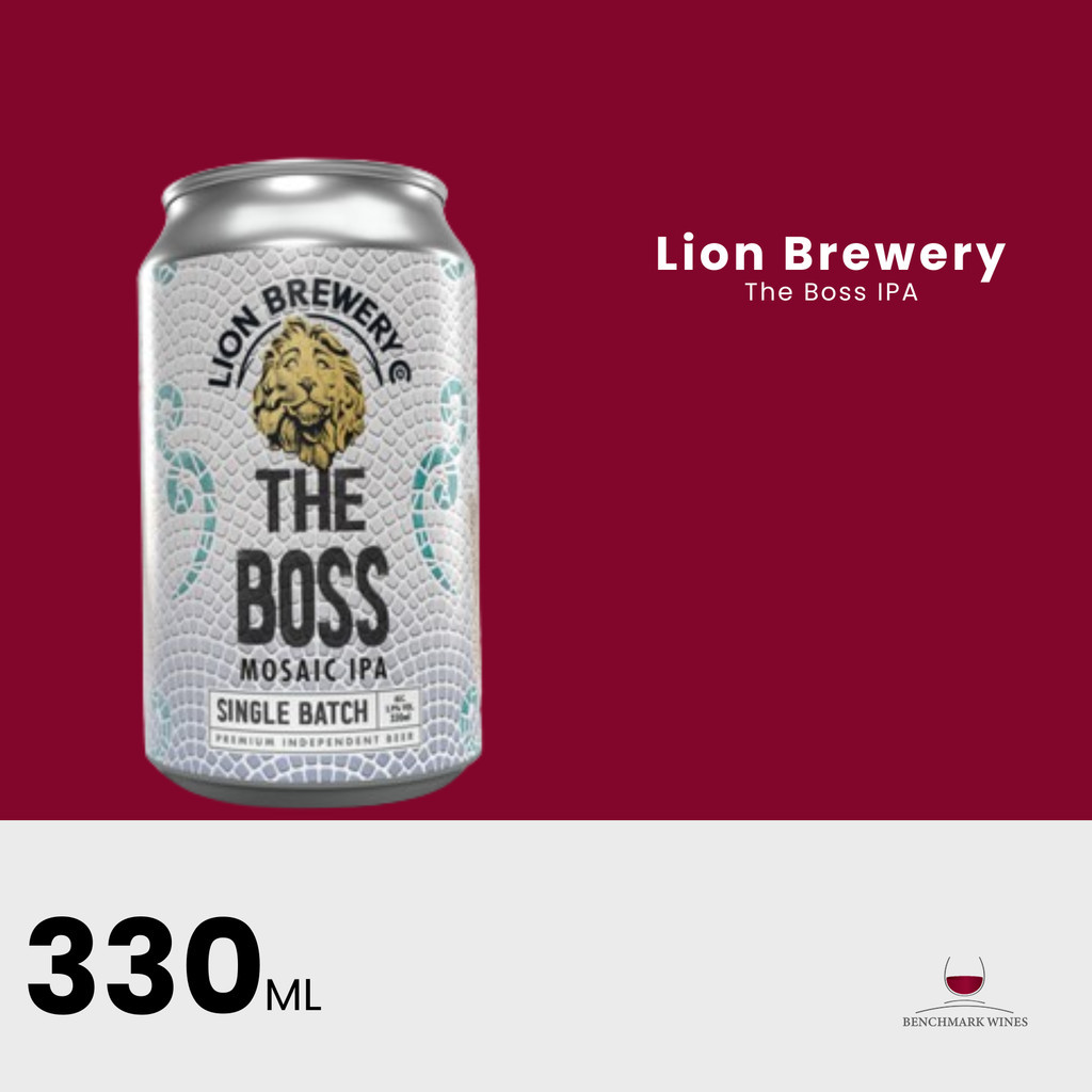 Lion The Boss IPA Beer Can, 330ml Shopee Singapore