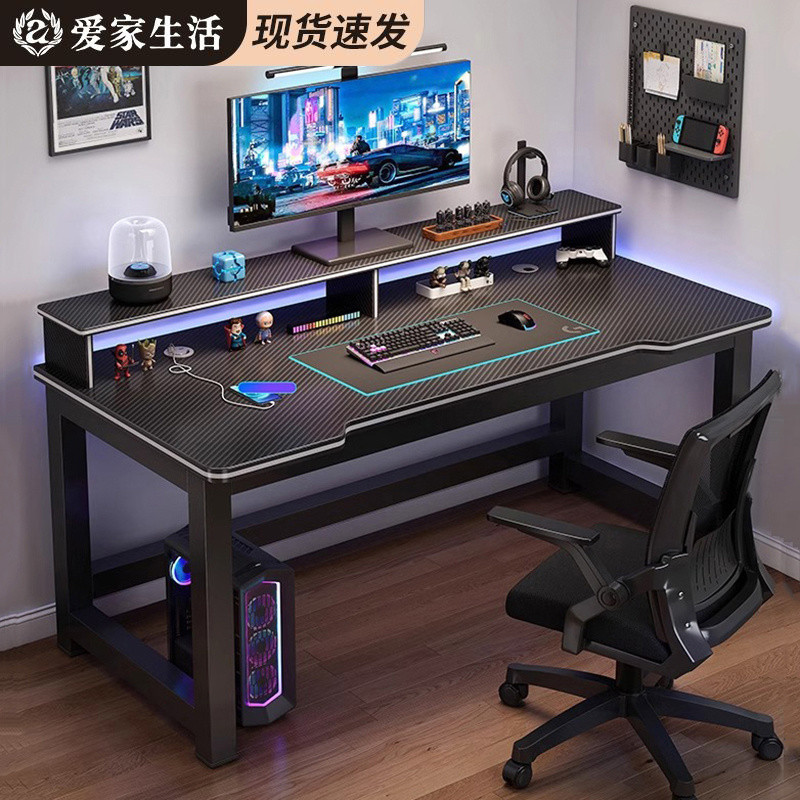 Desktop Computer Desk Study Office Desk Home Workstation Bedroom Living ...
