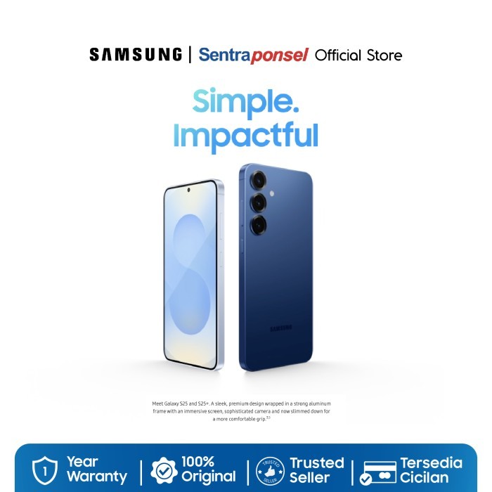 Samsung Galaxy S25 5G 12GB/256GB 12GB/512GB Smartphone AI Galaxy AI Kamera 50MP Prosesor Snapdragon 8 Elite - Garansi Resmi - Gambar 2