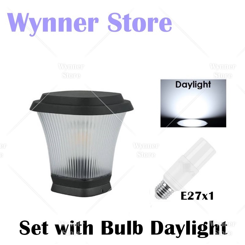 [Outdoor Pillar Light] Gate Lamp Weather Proof IP65 Gate Light Garden ...