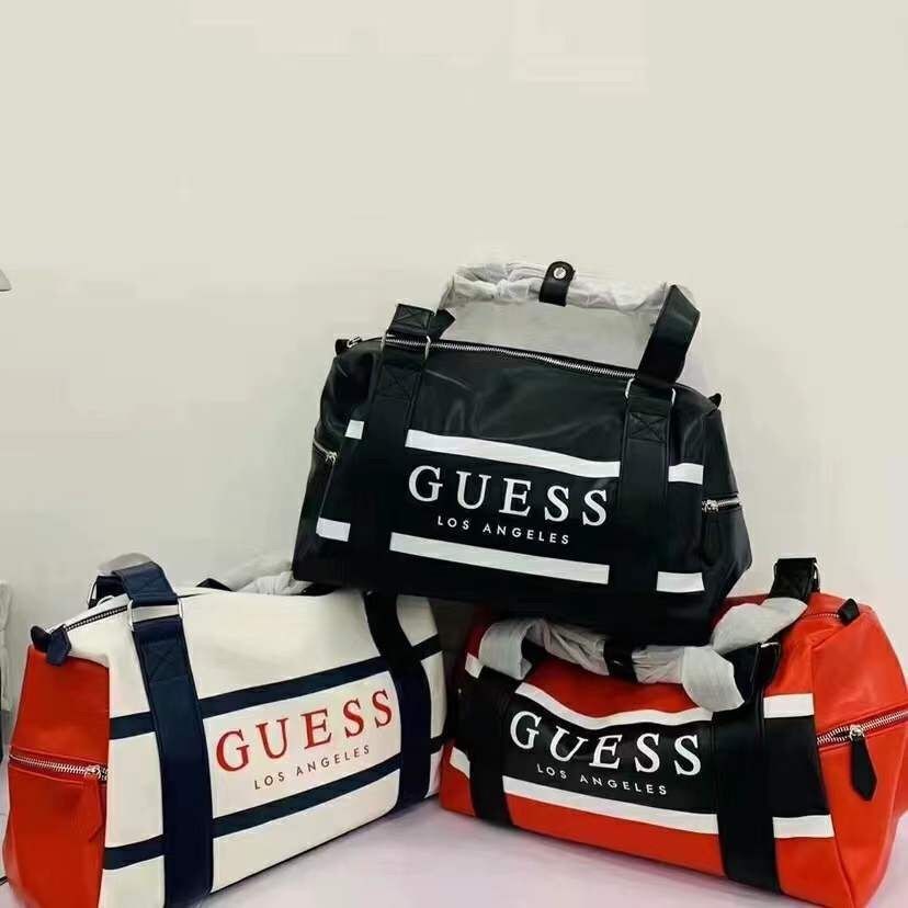 2024 Guess Home New Style Trendy Travel Bag Outing Large Capacity Hand Luggage Fitness Female Bag Sports Gym Bag Shopee Singapore