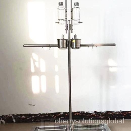 Support Customized Household Stainless Steel Double Stand Rod Large ...