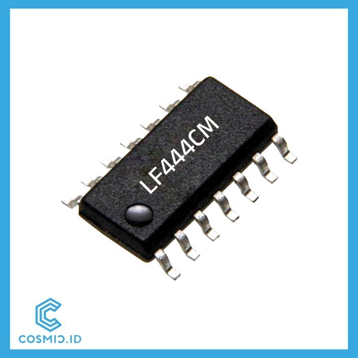 LF444CM Quad Low Power JFET Input Op Amp Texas Brand Instruments ...