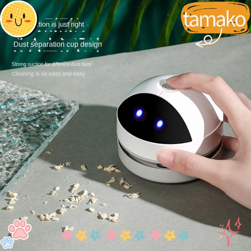 TAMAKO Mini Vacuum, Handheld Portable USB Table Sweeper, Desktop Vacuum ...