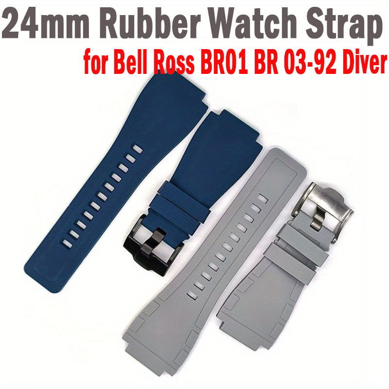 Unique Quality Rubber Replacement Watch Strap BR02-94_K0010864 main image 0