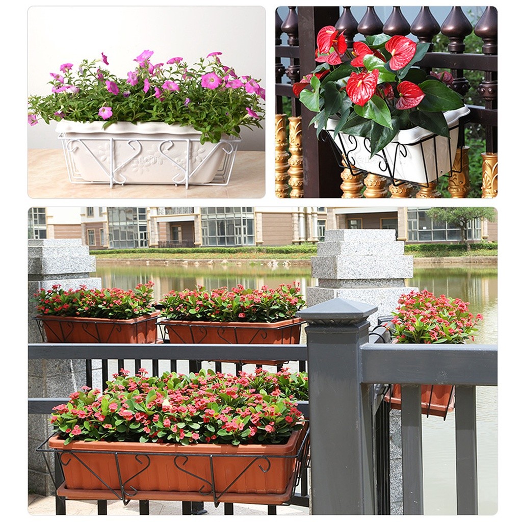 【SG STOCK】 Adjustable Hanging Rack Balcony Railing Stainless steel ...