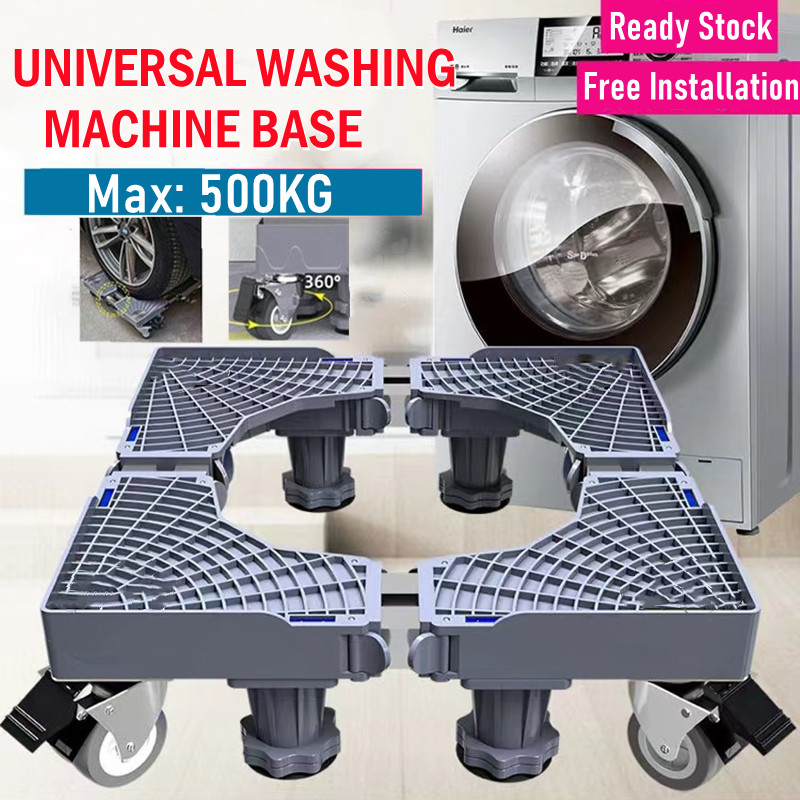 [SG SELLER LOCAL STOCK]Movable Base Wheel Heavy Duty Load Up to 500kg ...