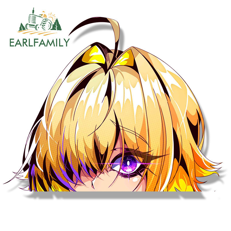 EARLFAMILY 13cm Gyaru Elegg Fanart Car Sticker Hot NIKKE Cartoon ...