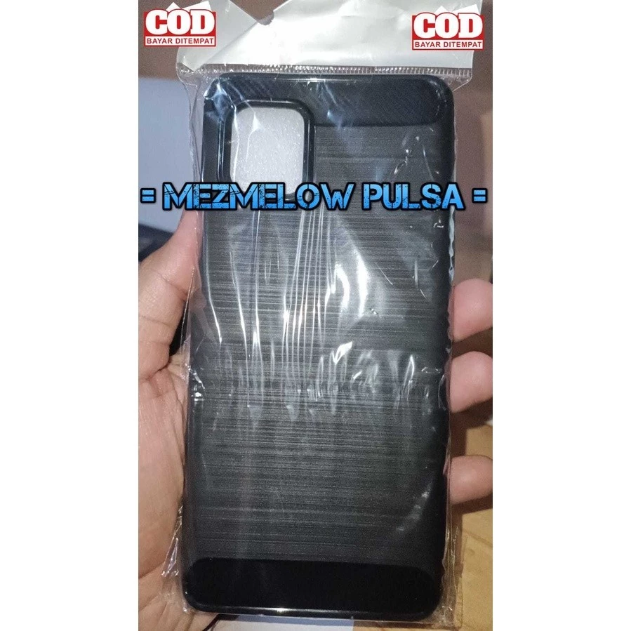 Caseng Casing Carbon Softcase Fiber Carbon Case LG K52 / LG K62 / LG Q52 - Gambar 2