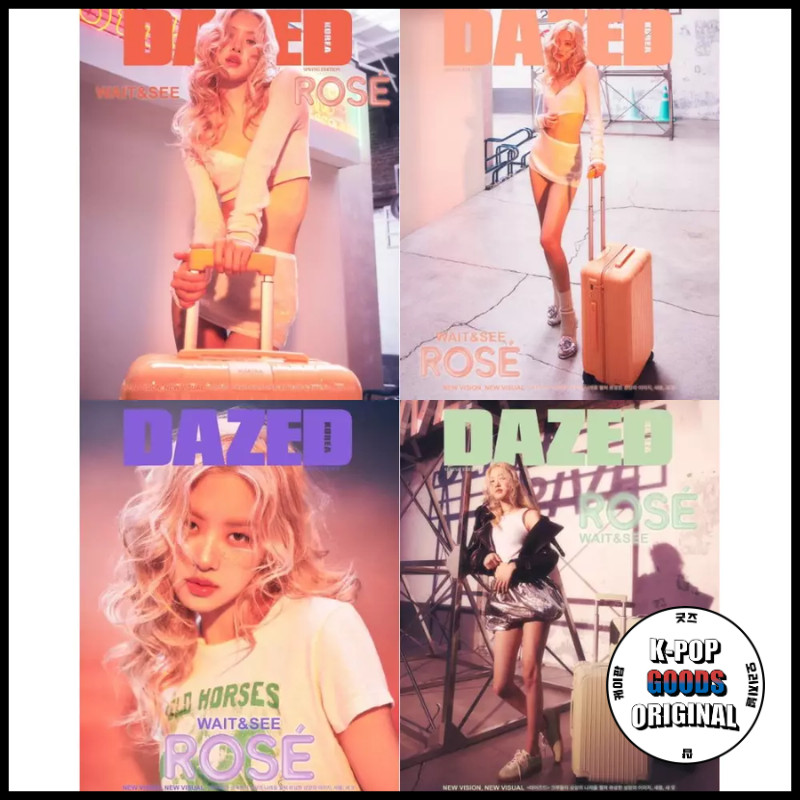 Dazed 2024 MAGAZINE. Spring EDITION (COVER: ROSE) | Shopee Singapore