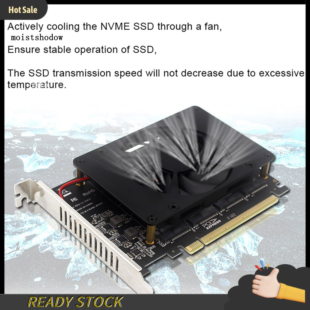 mw High-performance and Stable 4-disk Ssd Array Card Expansion Card for ...