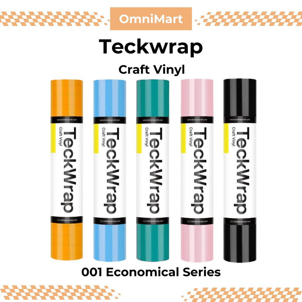 TeckWrap Vinyl for Cricut / Silhouette – 001 Economical Series Craft ...