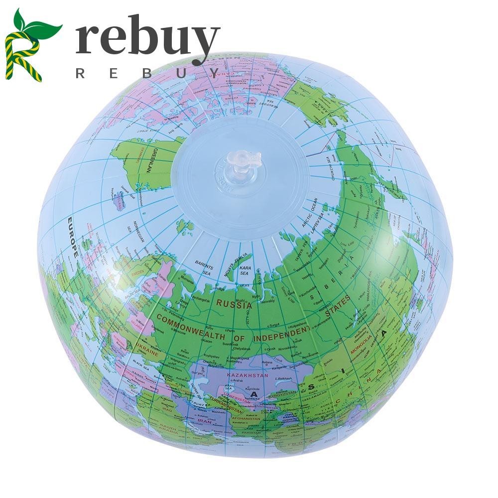 REBUY Globe English Kids Gift Geography Beach Ball Balloon Ball PVC ...