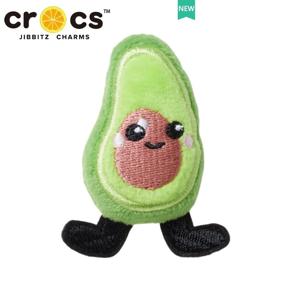 Jibbitz crocs charm Plush DIY Shoe Buckle Cartoon Food Avocado Toast DIY Shoes Accessories Shopee Singapore