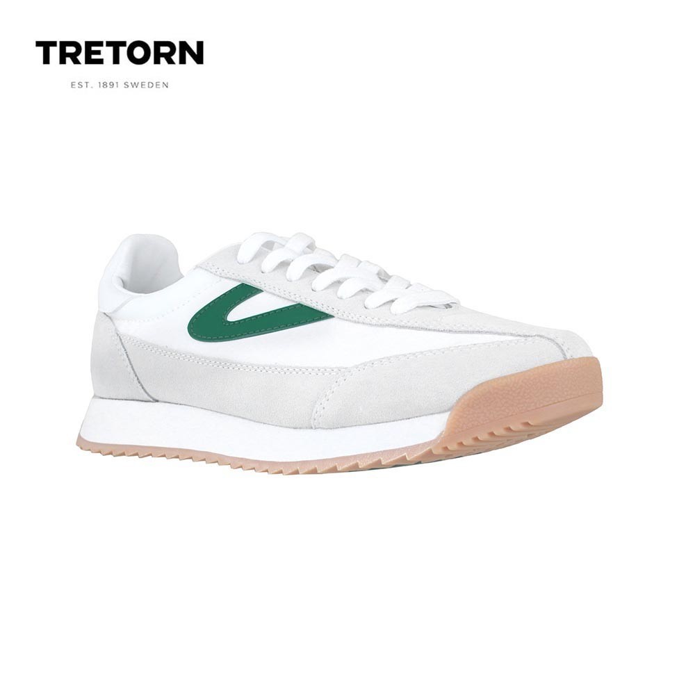 Tretorn Rawlins White Green Men Shoes Shopee Singapore