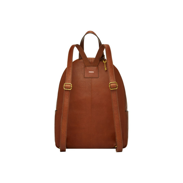 Fossil Women s Megan Backpack SHB3087210 Brown Leather Shopee Singapore